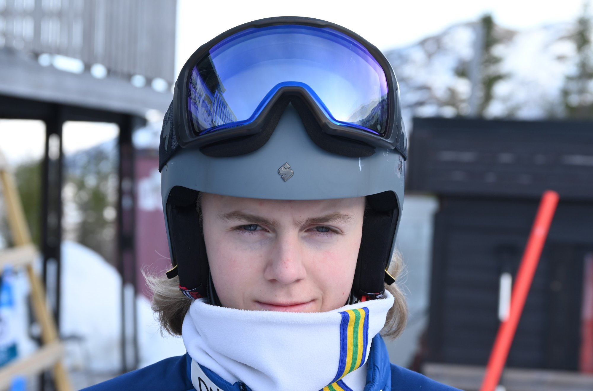 Casper Kjølmoen, alpintalentet som nå satser videre på ishockey.